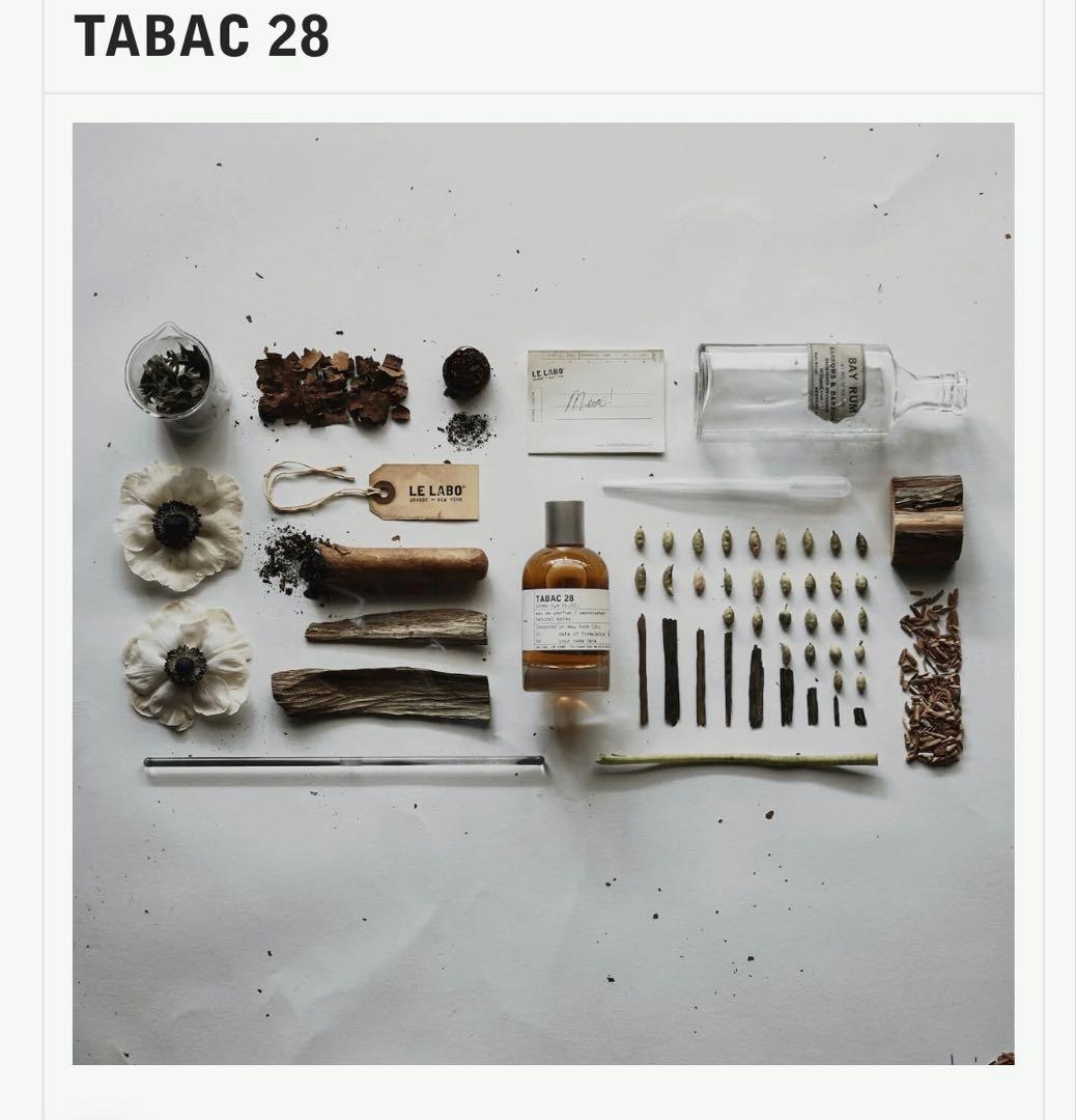 LE LABOルラボ★TABAC 28 15ml オードパルファム