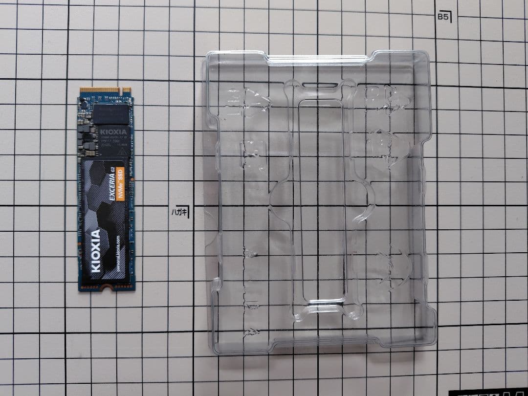 キオクシア KIOXIA SSD 500GB NVMe M.2