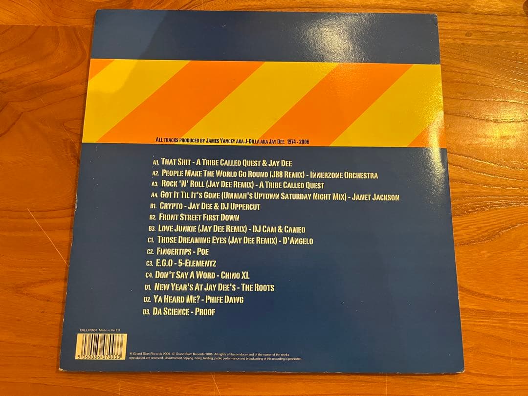 J DILLA ANTHOLOGY 新品