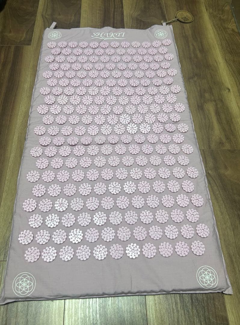 タグ付き　シャクティマット　ピンク