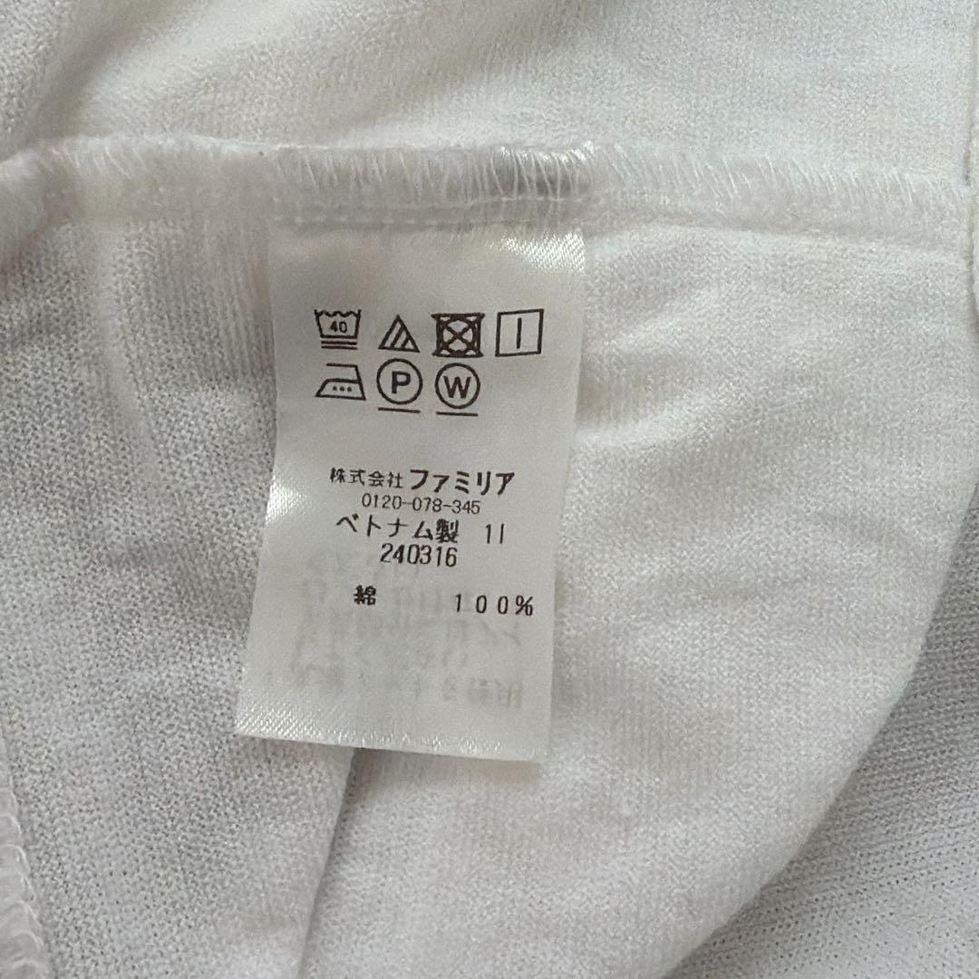 ファミリア 90 ワンピース ブラウス セット