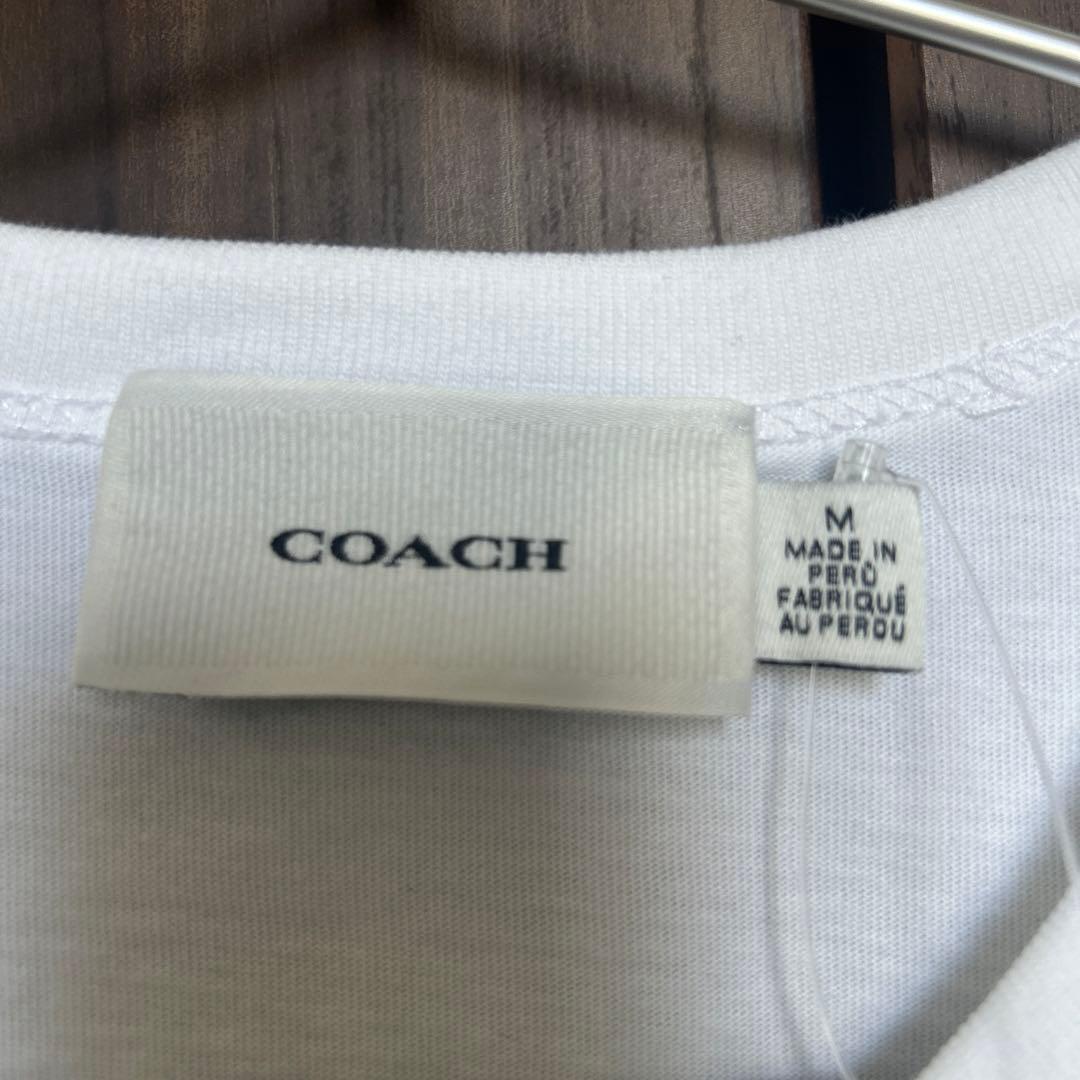 コーチ　COACH レキシー　Tシャツ 半袖　ホワイト