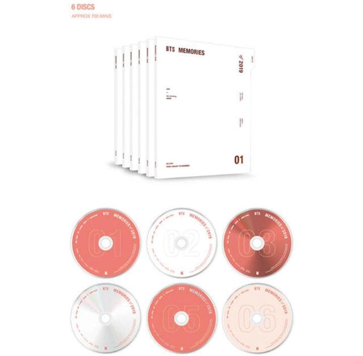 BTS MEMORIES 2019 付属品なし　ディスク、アウトボックスのみ