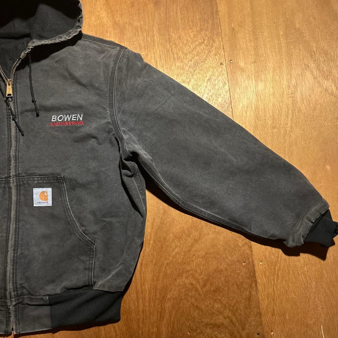 H*a様 Carhartt アクティブジャケット 90s ブラック USA製 刺
