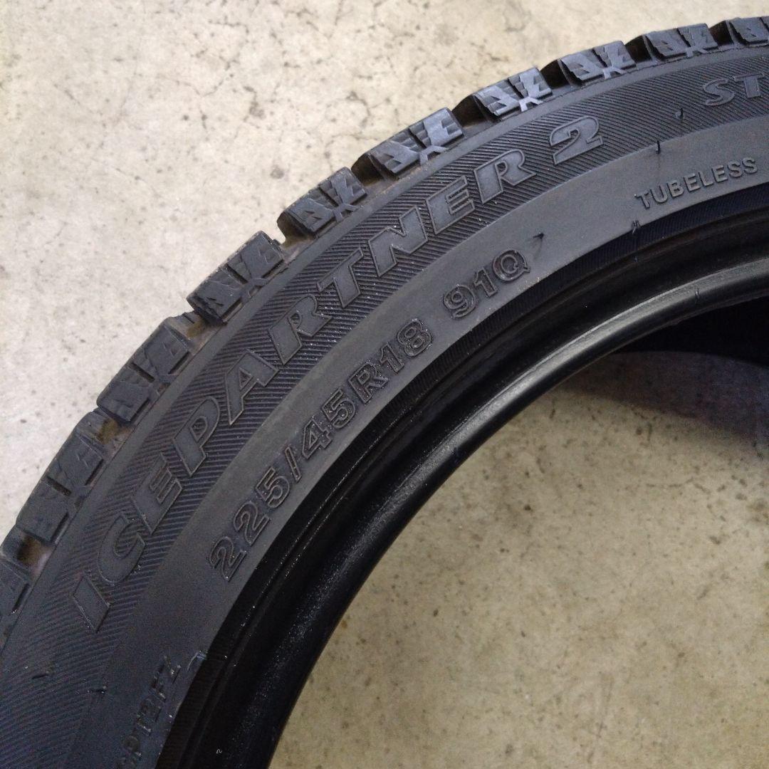 BRIDGESTONE 225/45R18 スタッドレスタイヤ 1本