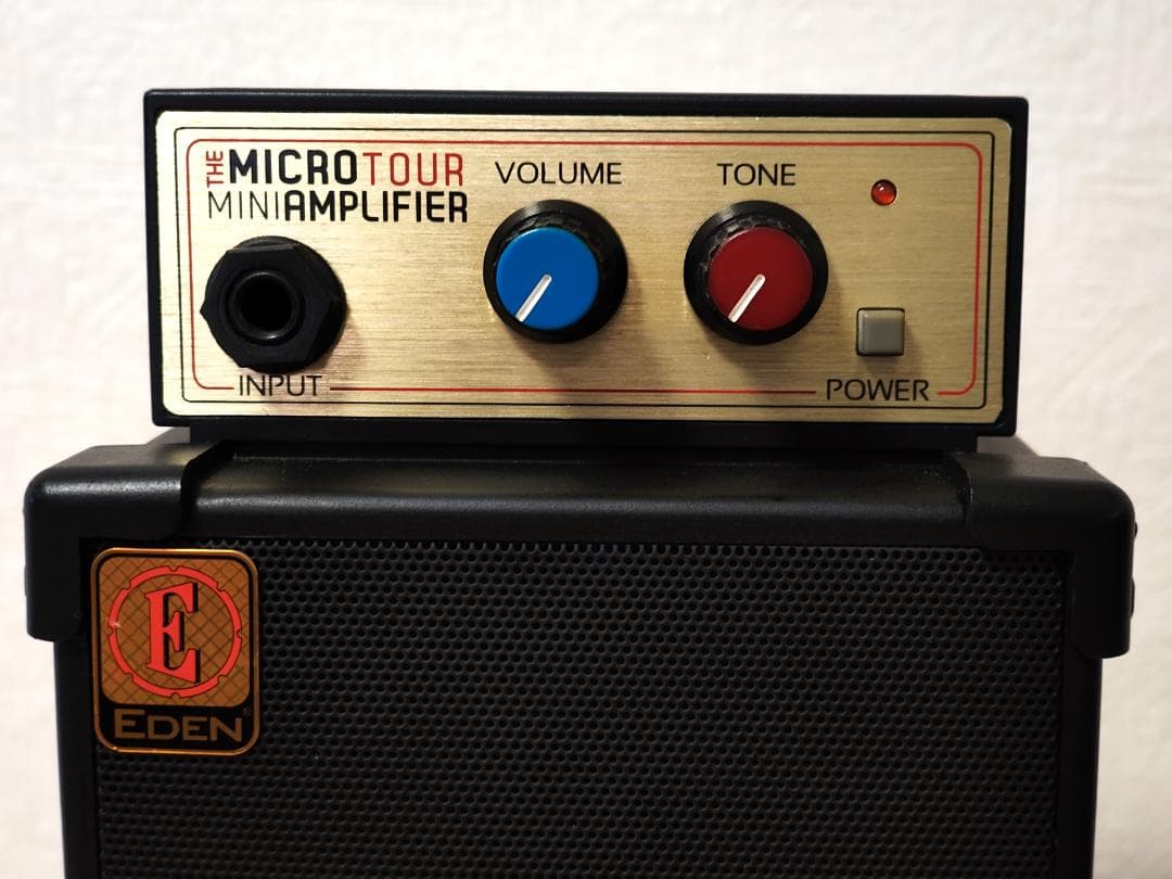 EDEN MICRO TOUR ベース用ミニアンプ　ACアダプター付き