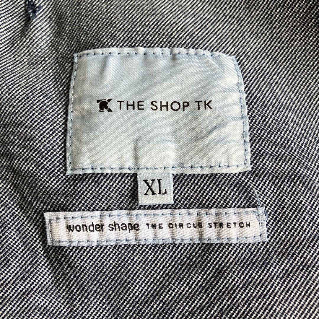 ◎新品タグ付き デニム調タケオキクチ 高機能生地 wonder shape XL