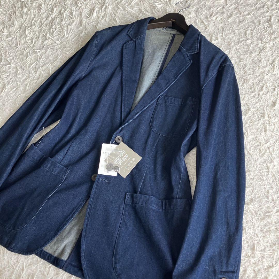 ◎新品タグ付き デニム調タケオキクチ 高機能生地 wonder shape XL