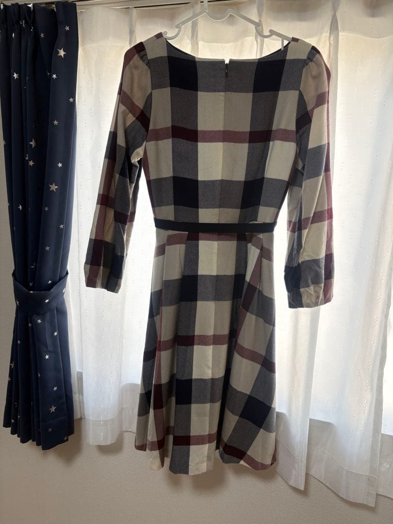 BLUE LABEL CRESTBRIDGE チェック柄ワンピース 38