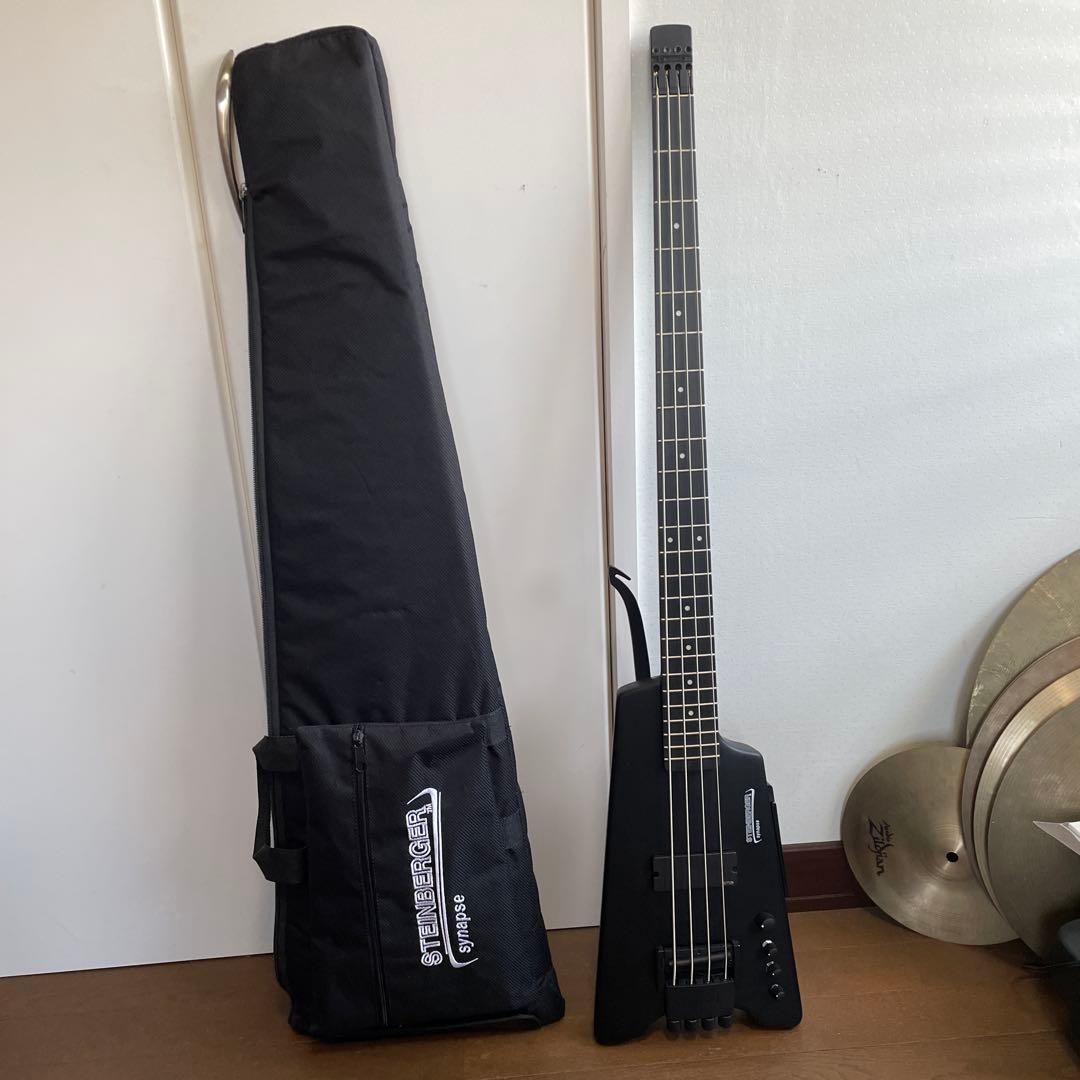 STEINBERGER synapse ブラック 4弦エレキベース　ほぼ未使用品
