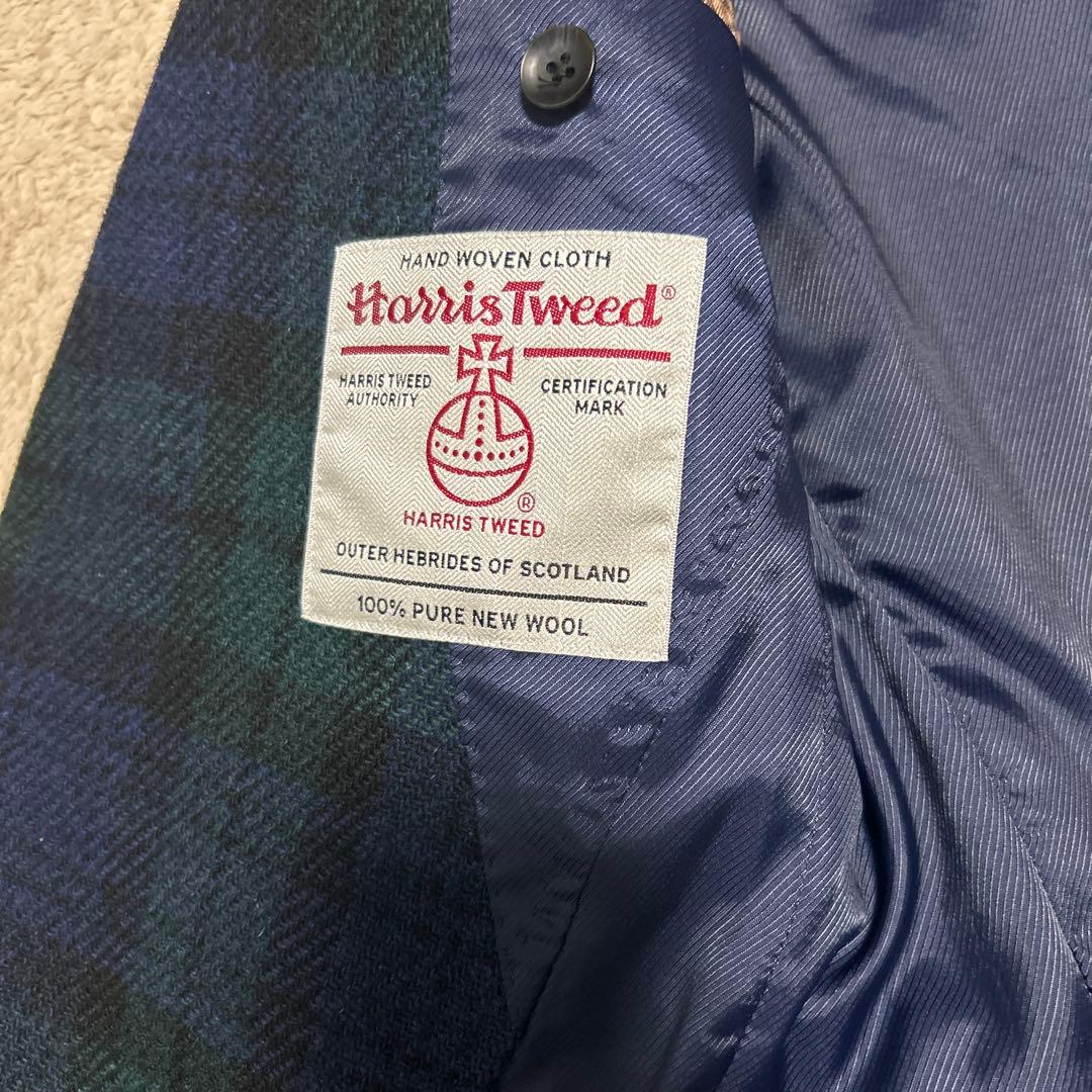 スーツセレクト　Harris Tweed ブラックウォッチ Y4