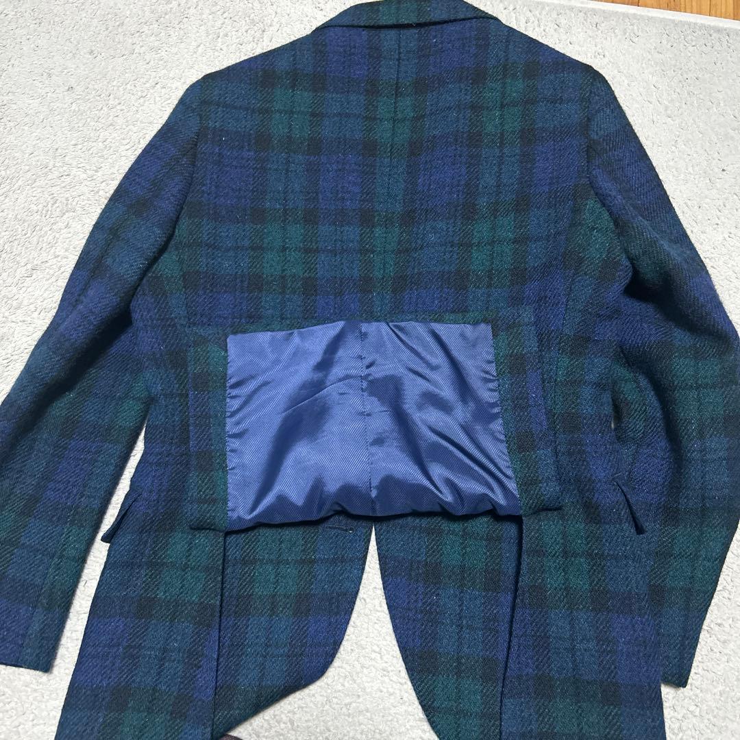 スーツセレクト　Harris Tweed ブラックウォッチ Y4
