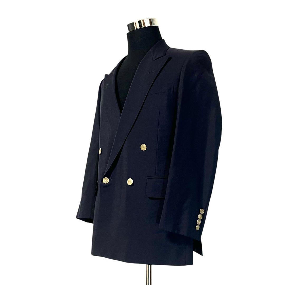 【90s】【165】BURBERRY'S モヘヤ ダブル ジャケット メンズ