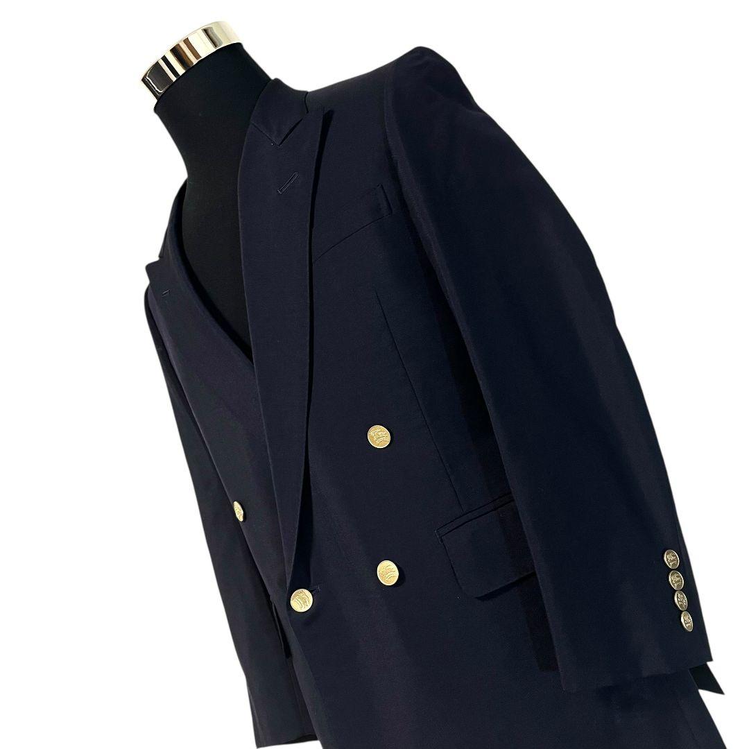 【90s】【165】BURBERRY'S モヘヤ ダブル ジャケット メンズ
