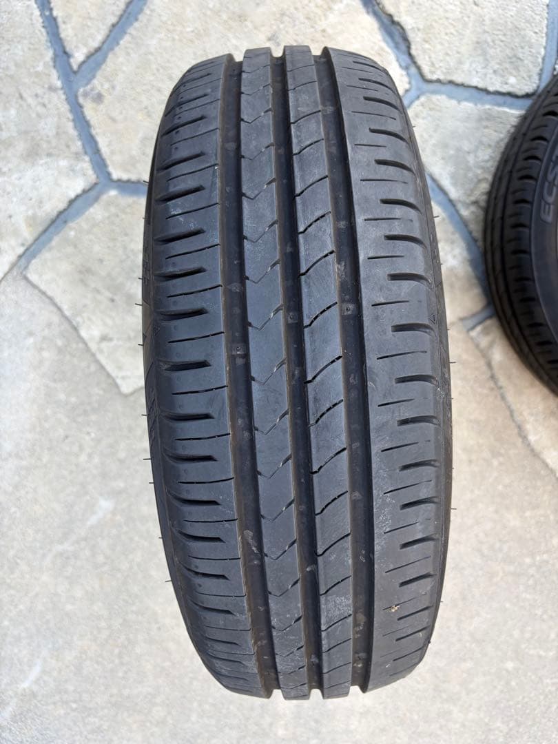 ちゃん❤︎❤︎❤︎①クムホ ECSTA 155/55R14 2024年製 バリ溝