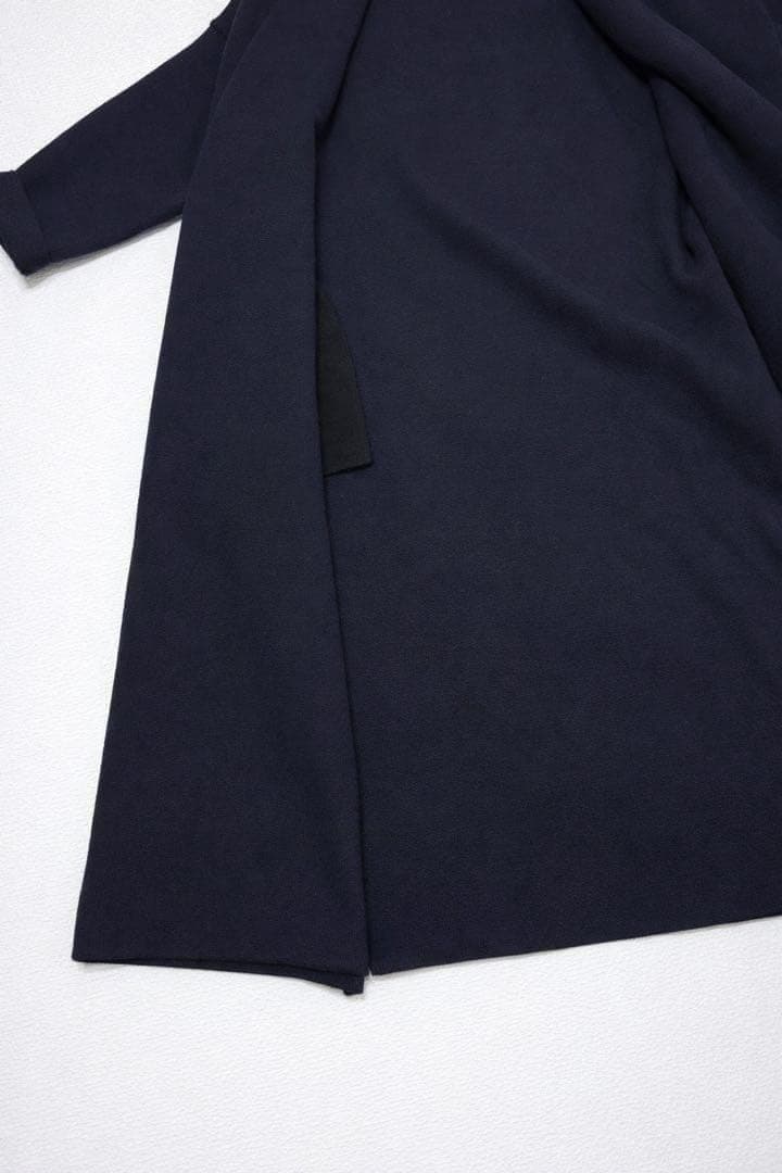 【極美品】MUSEdeDeuxiemeclasse スムースニット ガウンコート