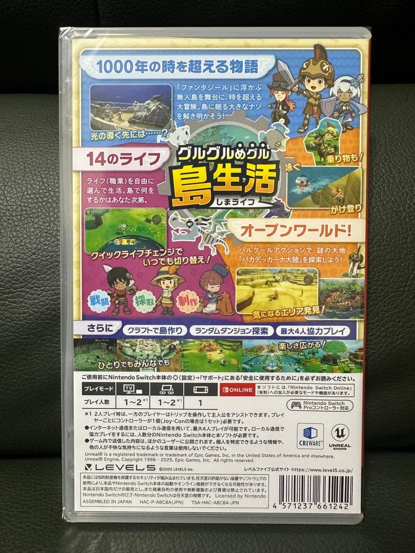 新品　ファンタジーライフ i Nintendo Switch パッケージ版