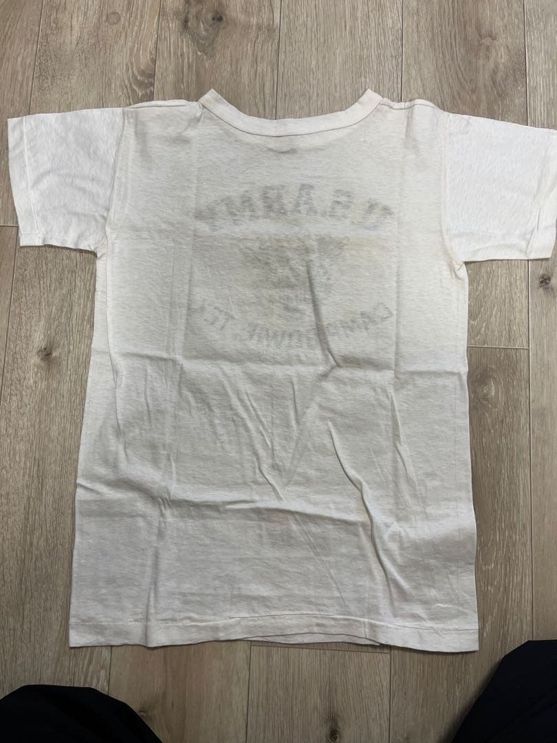 40s Tシャツ　ミリタリー　デッドストック