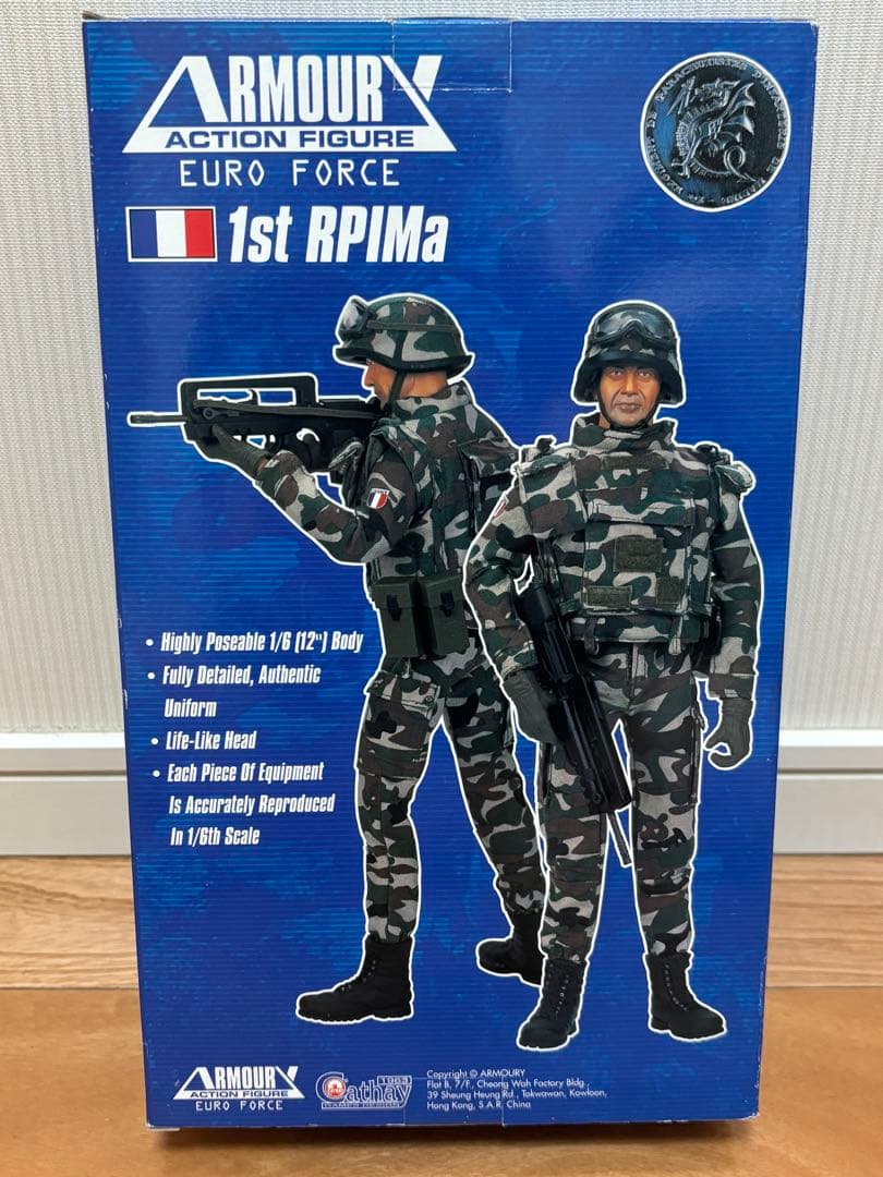 AMOUR 1/6 1st RPIMA Euro Force フランス軍 希少
