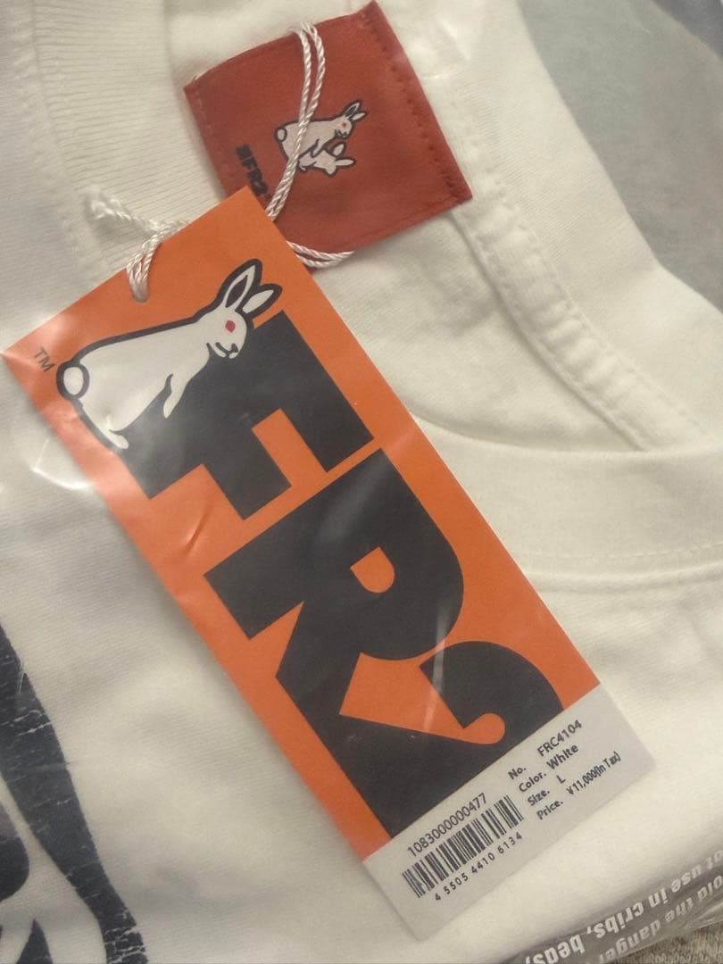 FR2 BONE Garment Dye Tシャツ ホワイト