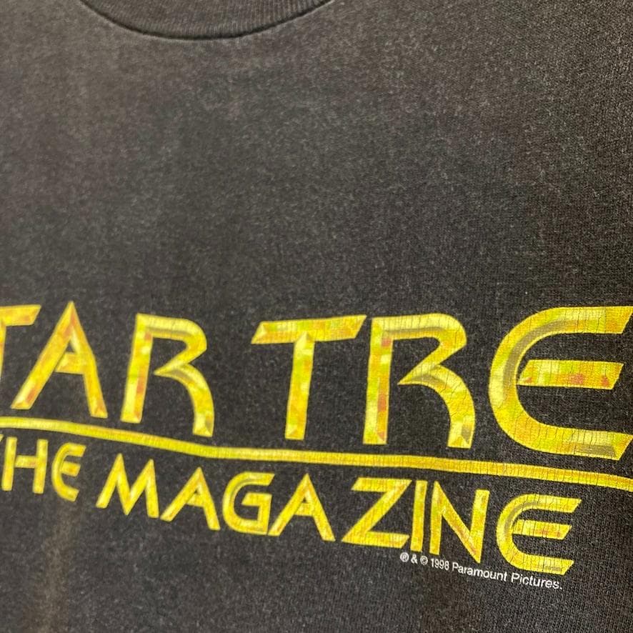 BGYY ムービー Tシャツ 90s 黒 スタートレック STARTREK 映画
