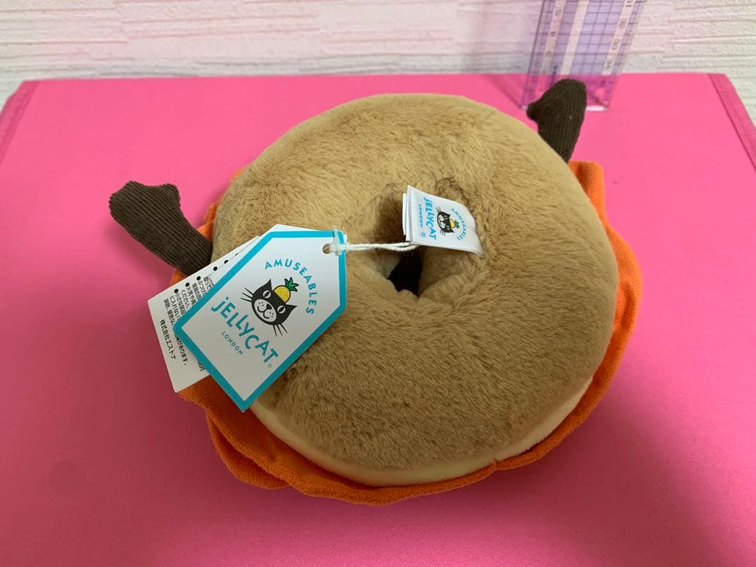  ベーグル　ぬいぐるみ