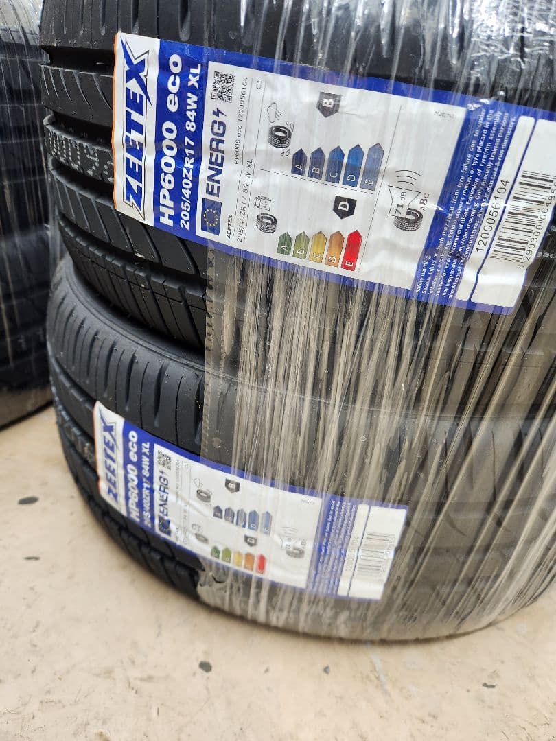 新品　4本　ZEETEX　HP6000　205/40ZR17