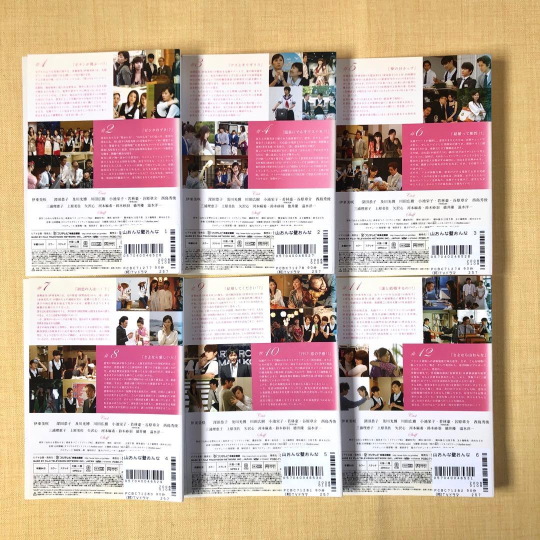 山おんな壁おんな 全６巻 DVDレンタル落ち