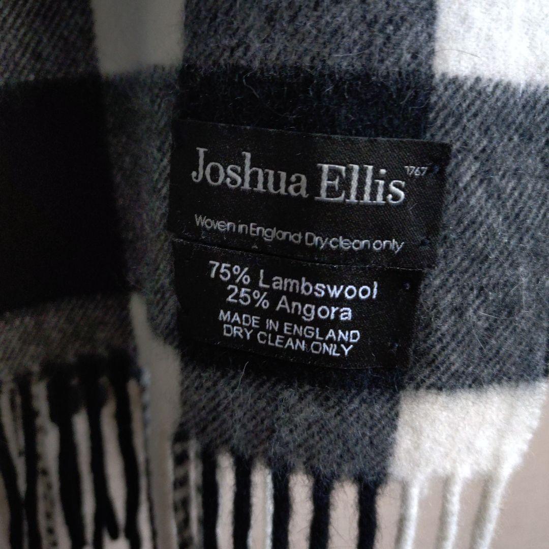 ジョシュアエリス　アンゴラ　ウール　大判　ストール　Joshua Ellis