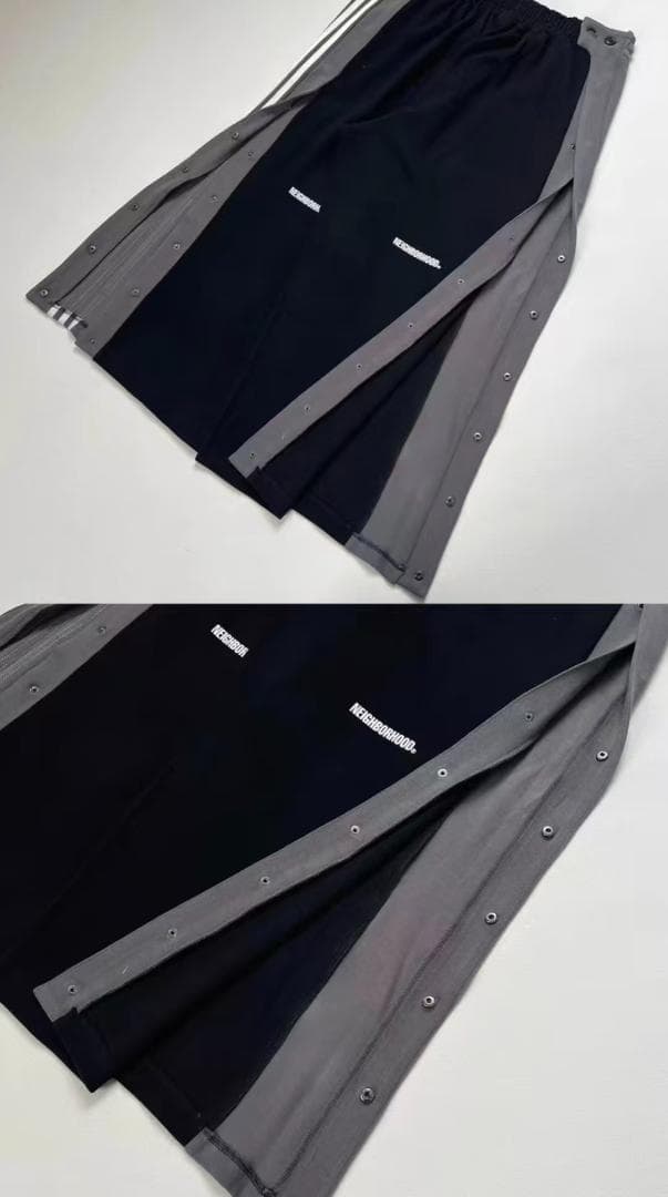 Y-3 × NEIGHBORHOOD ジャージ上下セット ブラック/グレー