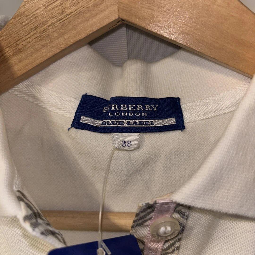 Burberry ホワイト ポロシャツ 38新品未使用品