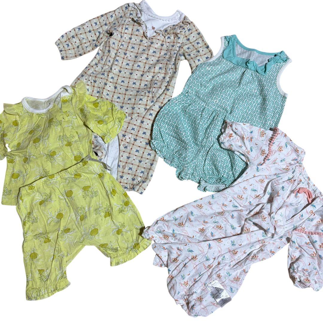 【おまけ6着付き】モイモルン 80サイズ　7万円相当　21点まとめ売り　女の子