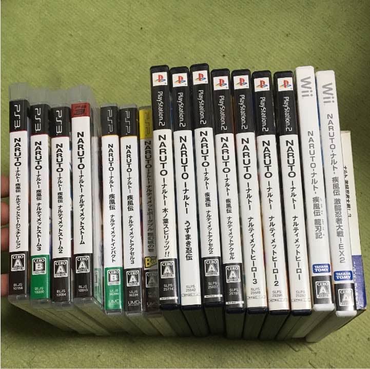 NARUTO 関連ゲーム まとめ売り