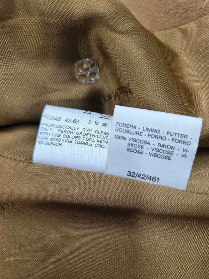 え*す様 Max Mara 白タグ カシミヤ100% ロングコート　着丈126