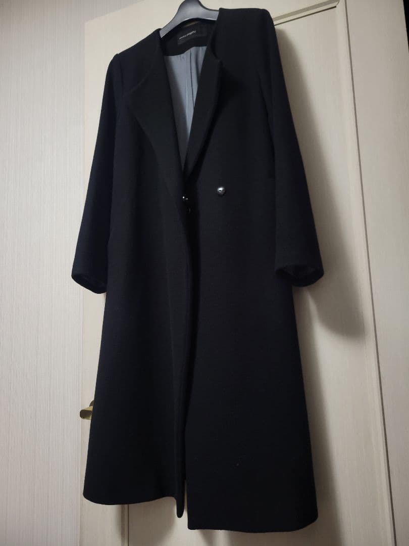 NOLLEY'Sロングコート黒