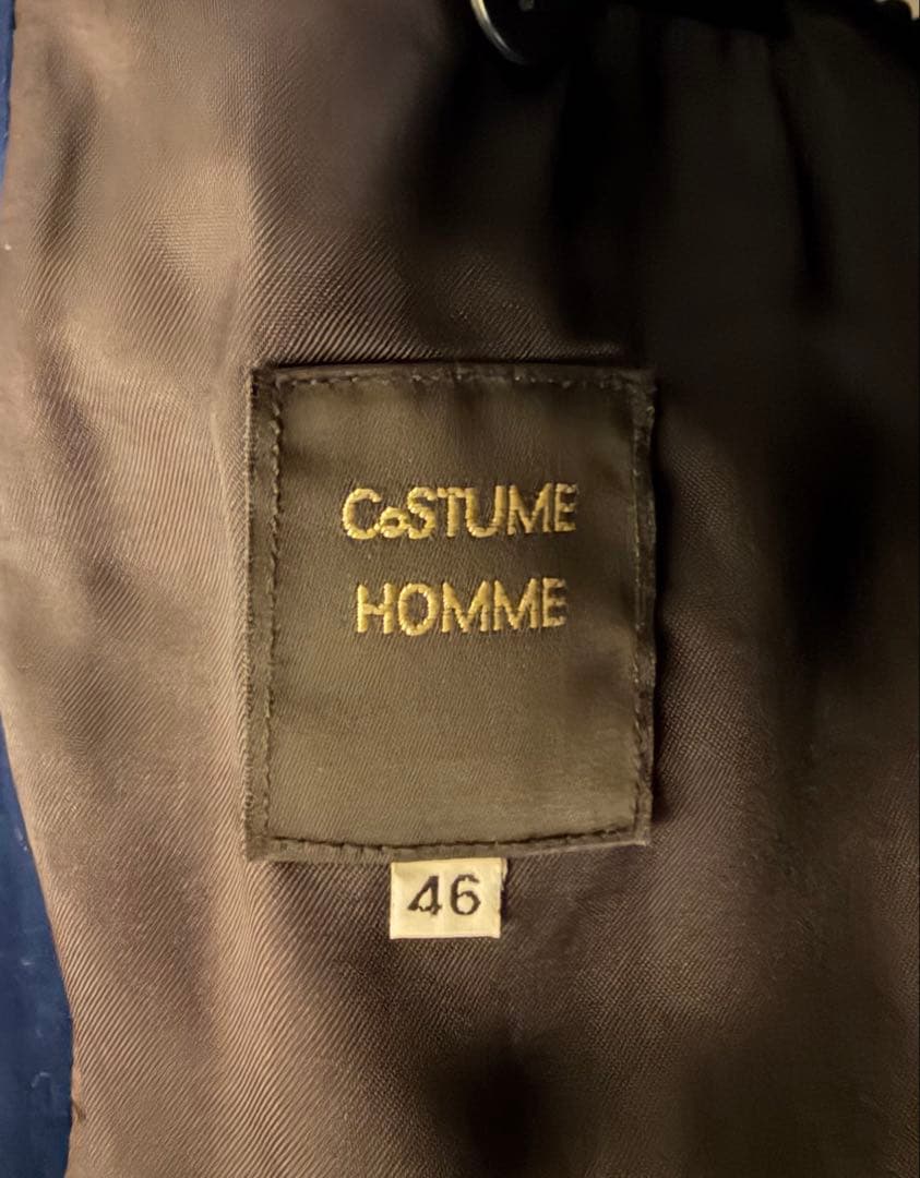 CoSTUME NATIONAL HOMME セットアップ ベルベット 46