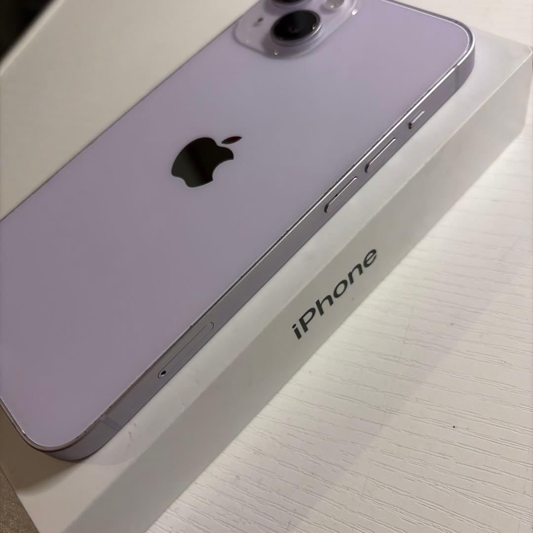 iPhone14 256GB パープル SIMフリー 極美品