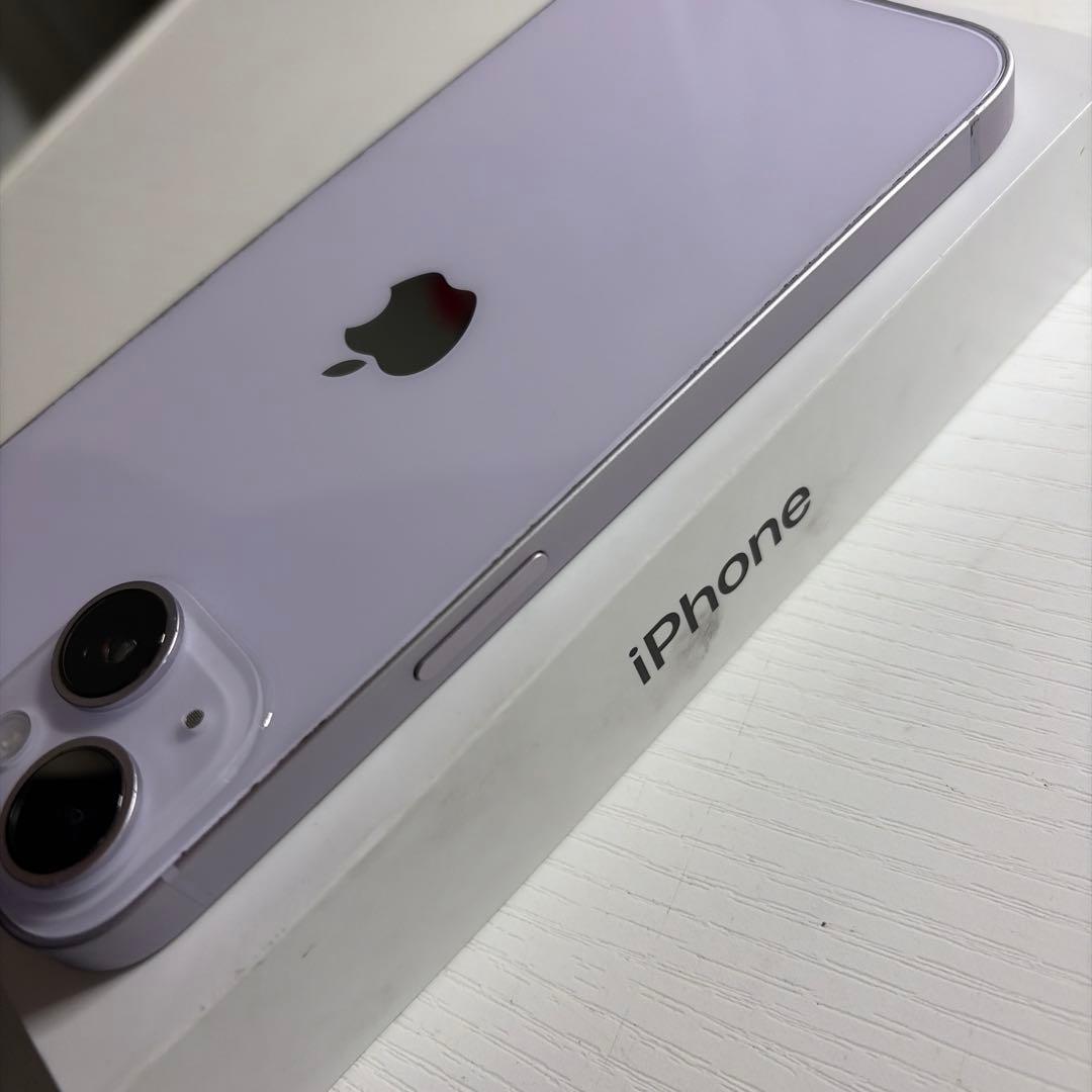 iPhone14 256GB パープル SIMフリー 極美品
