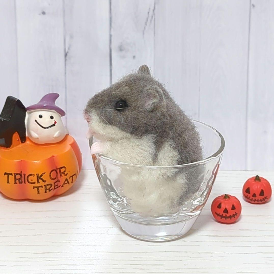372 gigi 羊毛フェルト ハムスター