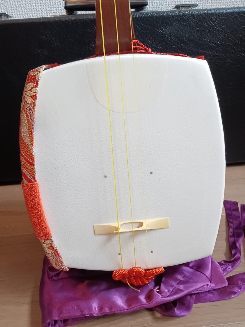 三味線 木製 ハードケース付き