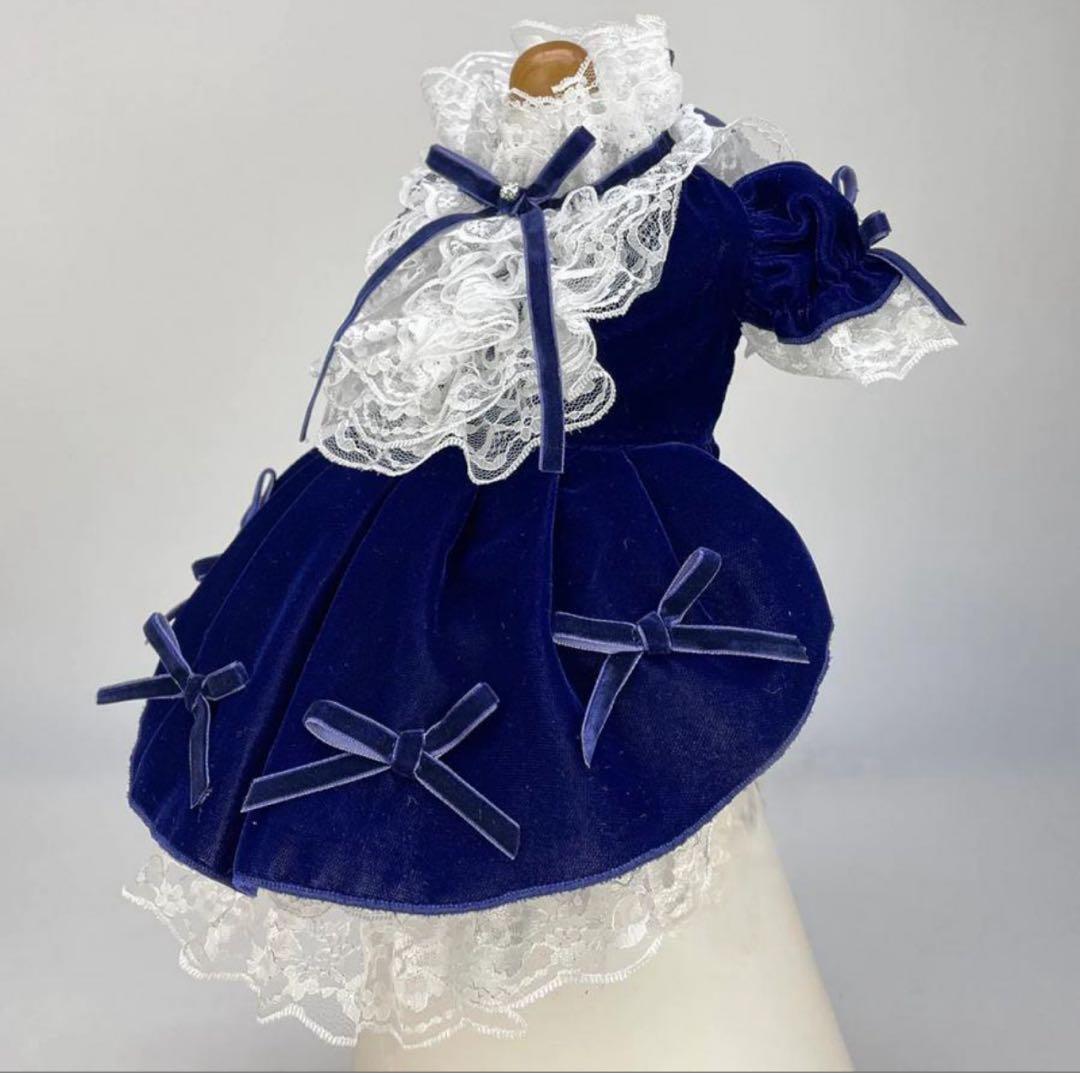 ふ*く様 新品　luxebirdie エリアスワンピース　ネイビー