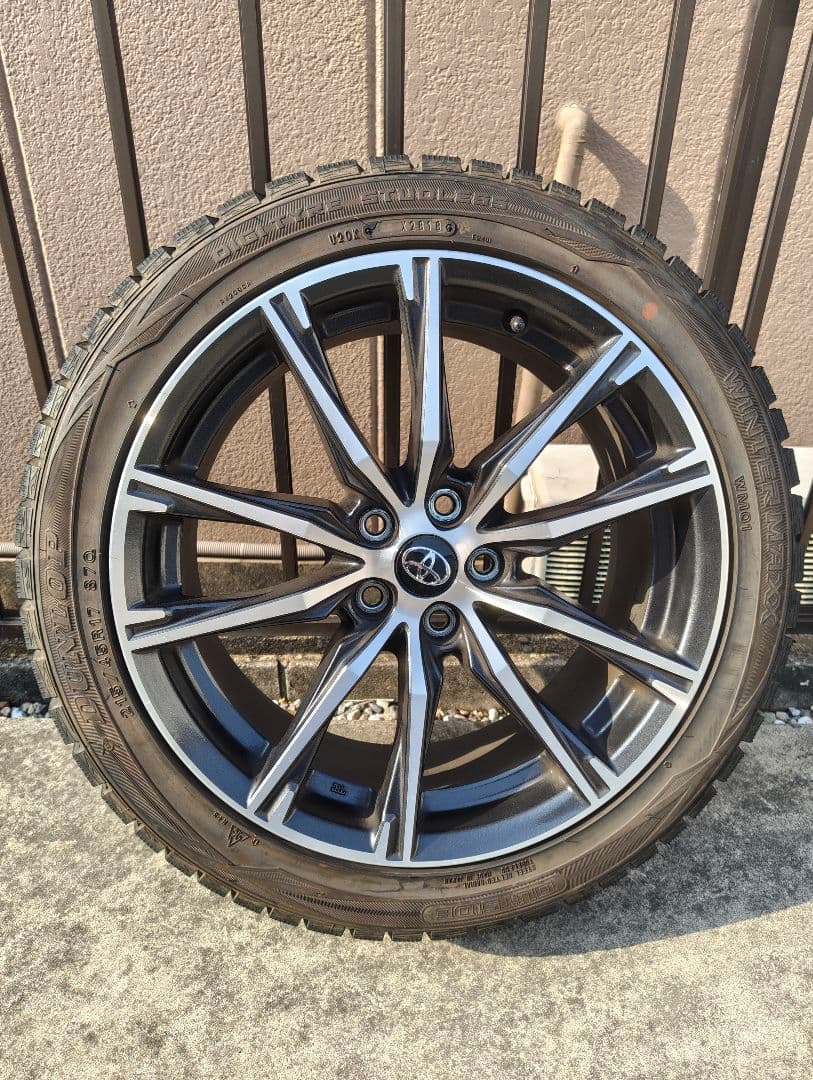 ZN6後期 純正17インチホイール　4本セット