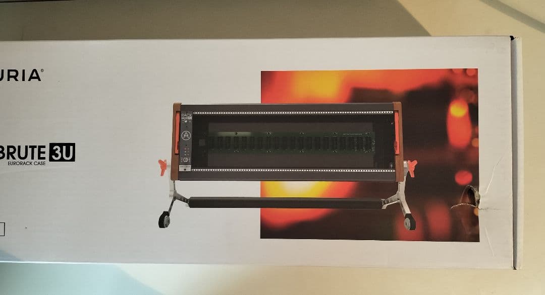 RACKBRUTE 3U (モジュラーシンセサイザーラック)【お値下げ中】