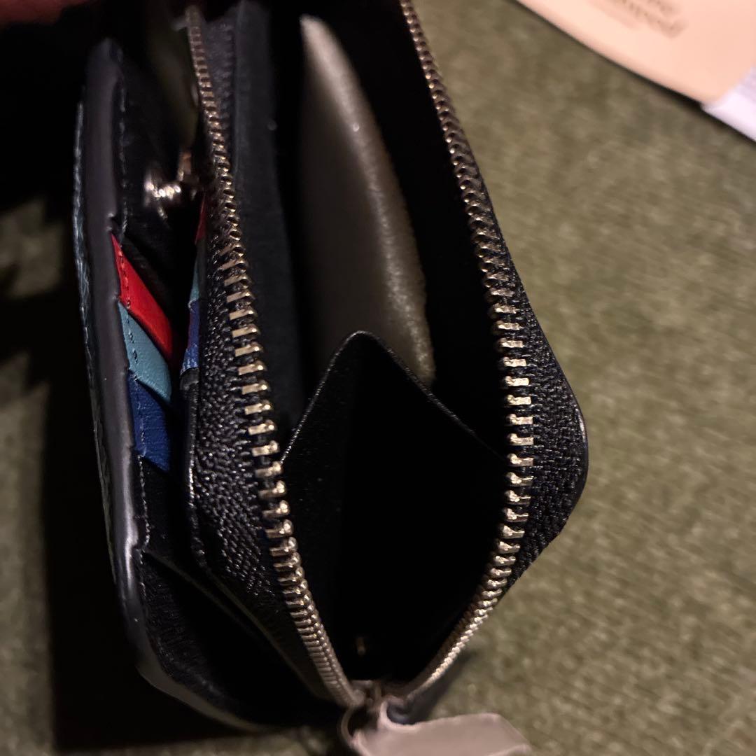 新品　Vivienne Westwood スカルデザイン　二つ折り財布　希少レア