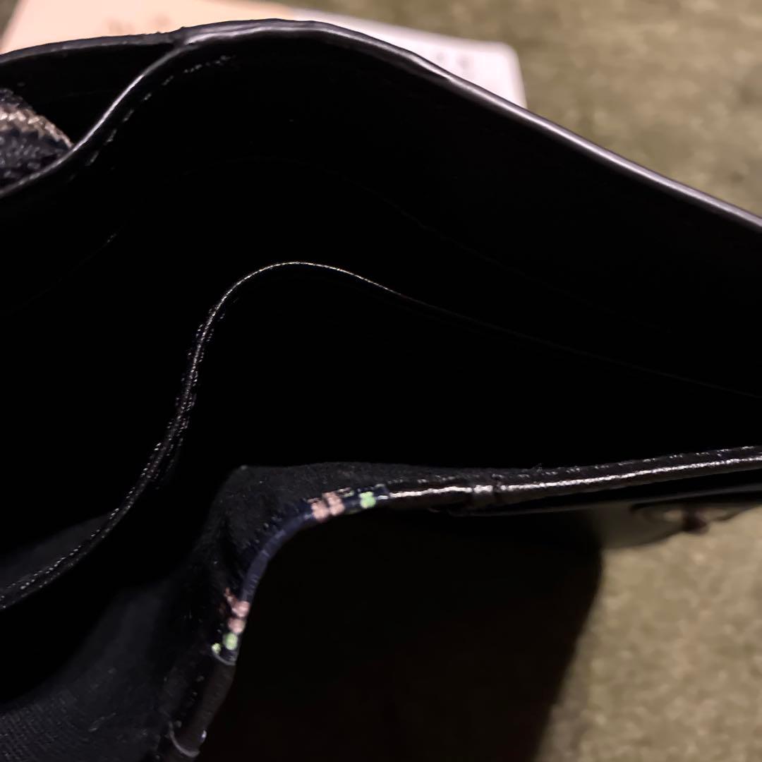 新品　Vivienne Westwood スカルデザイン　二つ折り財布　希少レア