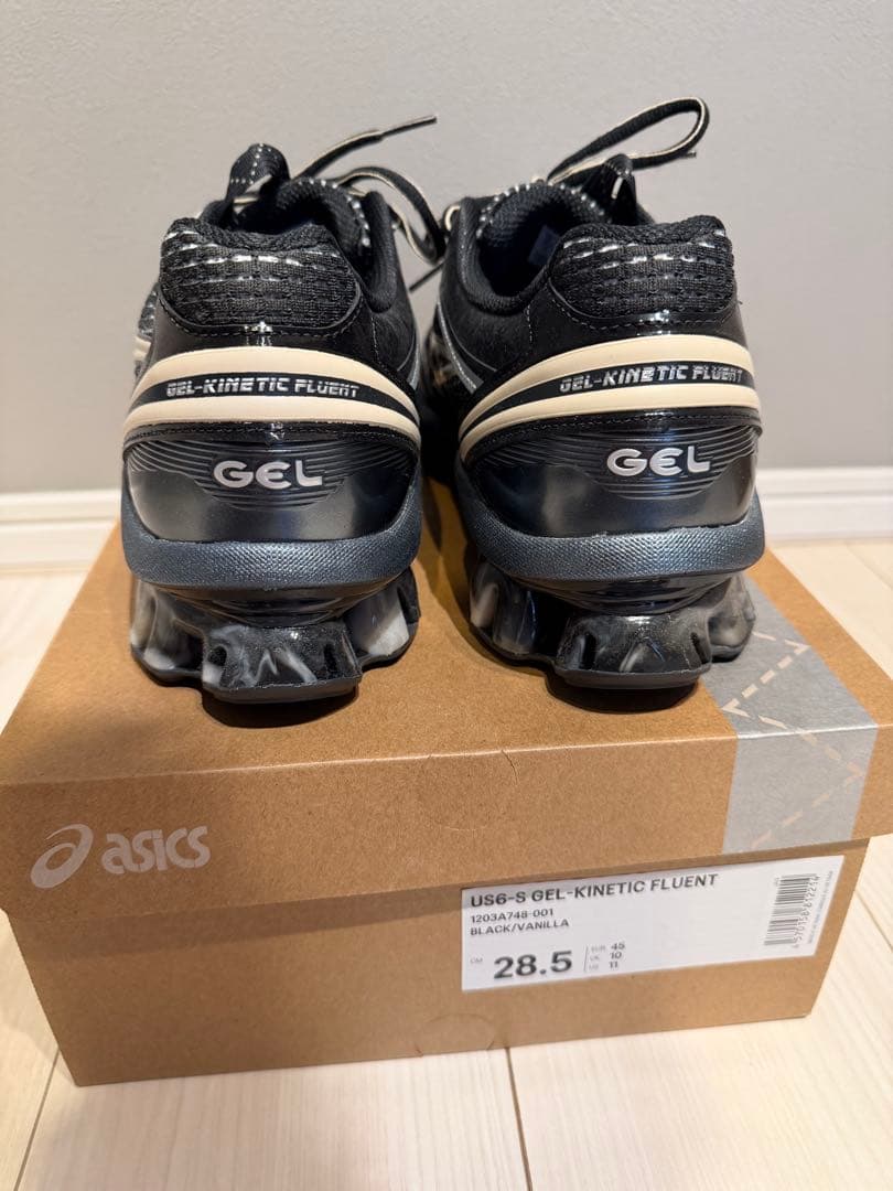 靴 asics US6-S GEL-KINETIC FLUENT