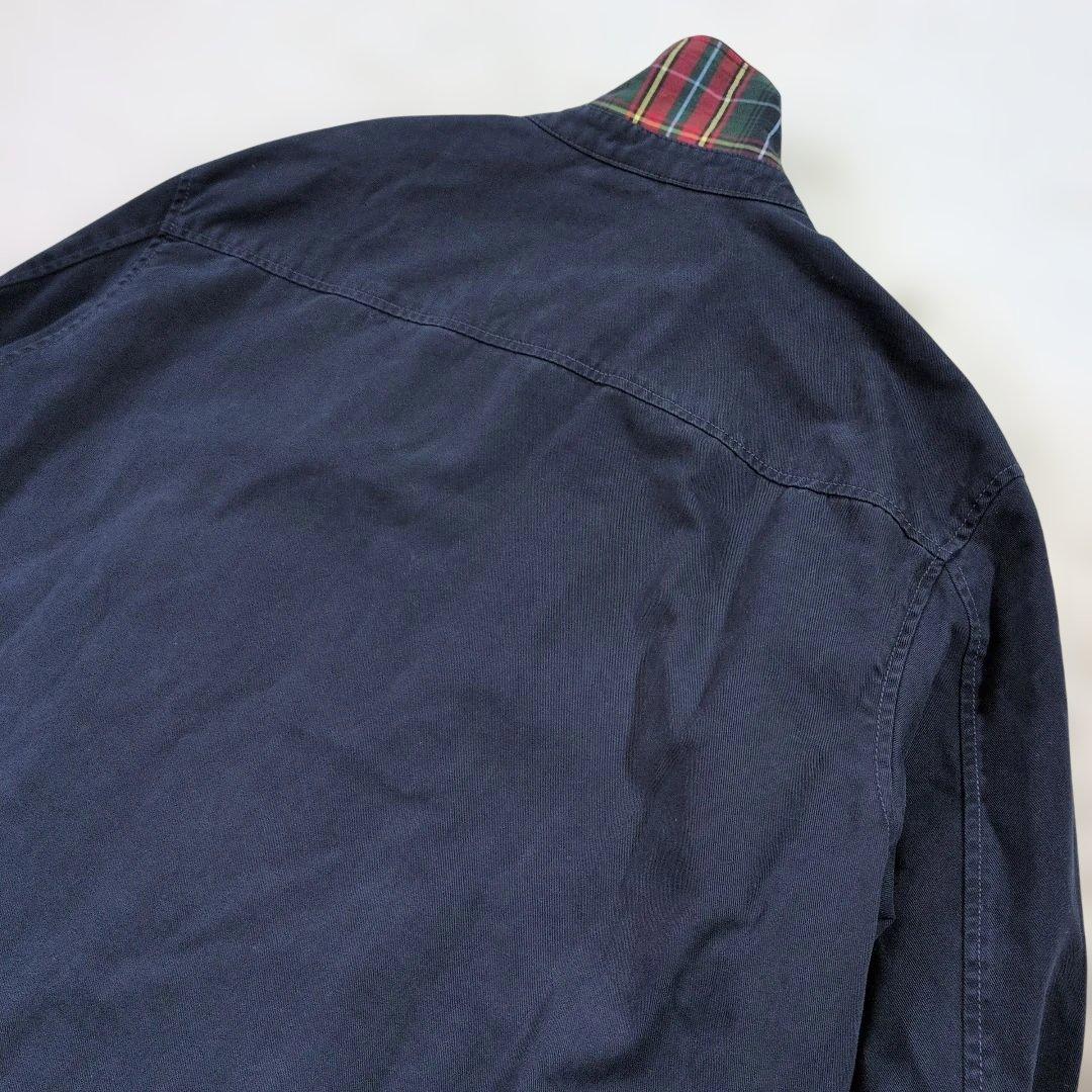 【現行タグ/美品】ポロラルフローレン スイングトップ 綿100% L 紺