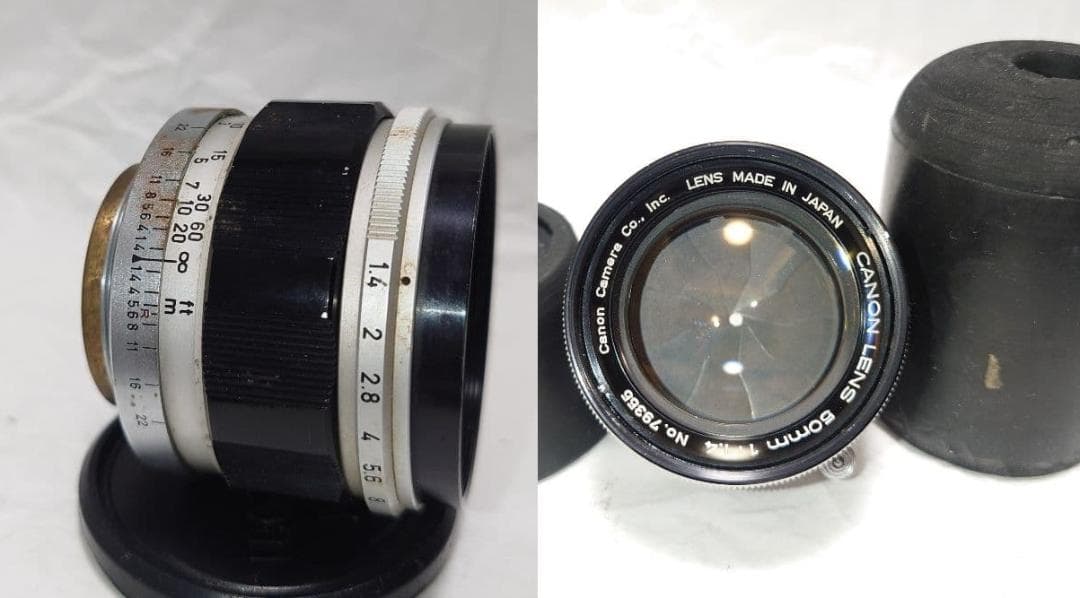 ★奇跡の超美品★Canon キヤノン 50mm F1.4 Lマウント