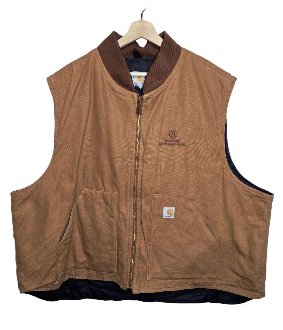 Carhartt カーハート キルティングワークベスト ダック地