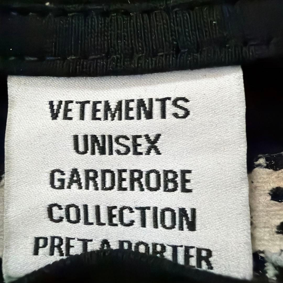 VETEMENTS death l tシャツ　ヴェトモン